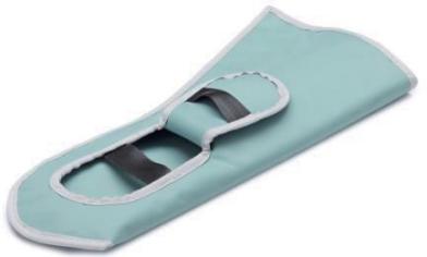 Glove with grip opening